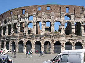 Rome's Colosseum - click to see our travels